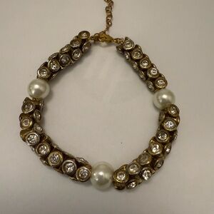 2 for $20 Must bundle / Trendy Boutique Gold and Silver Pearl Bracelet